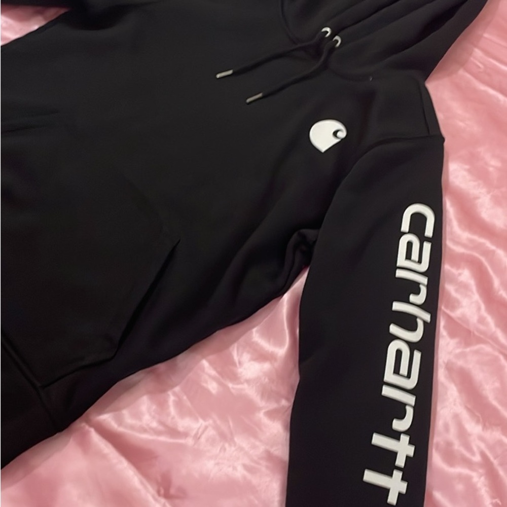 Carhartt Black Relaxed Fit Hoodie